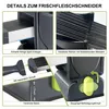 Fleischschneidemaschine, Edelstahl Allesschneider Produktbild-Vorschau 3