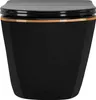 Rea WC Schüssel Randlos Carlo Mini Duroplast Flat Black Produktbild-Vorschau 2