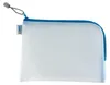 HERMA 20009 Poche universelle A5 26x20cm Bleu poche zippée Voir les images du produit 1