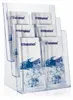 DL 1/3 A4 Prospekthalter / 3 Etg./ 6 Fä. Produktbild-Vorschau 2