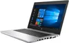 A silver HP Probook laptop is shown from a diagonal angle against a white background. Produktbild-Vorschau