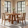 Tribesigns eettafel van massief beukenhout, 100 cm, Productafbeelding-voorbeeld 8