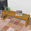Outsunny Banc de jardin, banc en bois de pin 2 places, Voir les images du produit 7