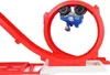 A toy car track with a car doing a loop-de-loop. Náhľad obrázku produktu
