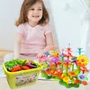 Malplay Bauklötze Blumen Kreative Blöcke Gartenbau Geschenk Produktbild-Vorschau 4