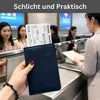 Fomax Dokumententasche für Reisepass aus echtem Leder, Produktbild-Vorschau 6
