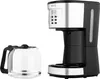 A coffee maker and its carafe are displayed against a white background. Produktbild-Vorschau