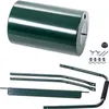KADAX Rouleau à gazon de jardin, 50 cm, 40 l, métal, vert Voir les images du produit 8