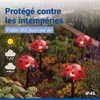 Maximex Solar LED Gartenstecker Marienkäfer, 4er Set, rote Produktbild-Vorschau 4