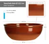 zestaw 6 misek do serwowania Ø 12 cm Miska gliniana Podgląd zdjęcia produktu 2