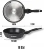 Malá žulová pánev 18 cm "voštinová" indukční plynová 0,8 l Náhled obrázku produktu 6