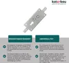 KOTARBAU® Zámok garážových dverí 60 mm oceľ Vložka zámku Náhľad obrázku produktu 6