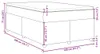 vidaXL Postel Boxspring s matrací tmavě šedá 120x200 cm Náhled obrázku produktu 8