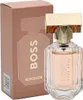 A bottle of Hugo Boss The Scent perfume and its packaging are displayed against a white background. Anteprima dell’immagine prodotto