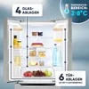 Réfrigérateur et congélateur 320L Inox Bomann KG7361-Inox Voir les images du produit 13
