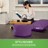 Green Bean® XXL Riesensitzsack 140x180cm + Hocker Produktbild-Vorschau 9