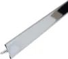 A close-up, angled shot of a polished metal trim piece against a white background. Produktbild-Vorschau