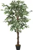 vidaXL Ficus Tree Umělý strom 1008 Listy 180 cm Zelená Náhled obrázku produktu 1