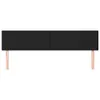 vidaXL Testiere 2 pezzi nero 100x5x78/88 cm Similcuoio Anteprima dell’immagine prodotto 3