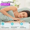 EllaTex Premium Mikrofaser Bettwäsche 135x200 + 80x80 cm – Produktbild-Vorschau 3