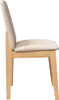 vidaXL Chaises de salle à manger avec coussins 2 pcs. Bois Voir les images du produit 6