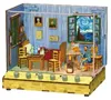 3D-Puzzle, DIY-Minihaus Vincent's Bedroom, Tonecheer, 143 Produktbild-Vorschau 1
