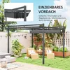 Pergola Pavillon ca. 3,5x3m Aluminium Stabil winterfest Produktbild-Vorschau 4