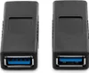 deleyCON 2 Stück USB 3.0 Adapter Kupplung Verbindung Produktbild-Vorschau 2
