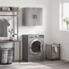 [Home] Wandschrank Grau Sonoma 60x31x60 cm Holzwerkstoff , Produktbild-Vorschau 1