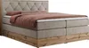 MKS MEBLE King Boxspringbett 180x200 mit Bettkasten Eiche, Produktbild-Vorschau 4
