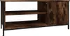 vidaXL Armoire TV chêne fumé 100x40x45 cm Bois composite Voir les images du produit 1