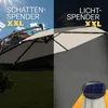 KINGSLEEVE® Ombrellone da Giardino con LED Ø300cm Parasole Anteprima dell’immagine prodotto 4