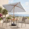 Sekey Balkonschirm Rechteckig Holzoptik 200×125 cm, Produktbild-Vorschau 7