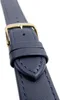 Uhrenarmband Kalbsleder Dunkelblau Matt Herzog Elegance Produktbild-Vorschau 1