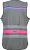 Sicherheitsweste Lucy FR Polyester / Mesh Grau / Pink MT Produktbild-Vorschau 3