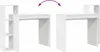 vidaXL Scrivania con ripiano bianco 100 x 40 x 90 cm Anteprima dell’immagine prodotto 8