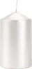 BISPOL bougie cylindrique Aura 30H 10CM SW60/100 BLANC Voir les images du produit 1