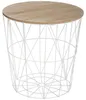 Atmosphera Créateur d'intérieur Korbtisch Kumi Metall Produktbild-Vorschau 2