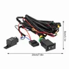 12V Universale auto LED Fendinebbia On/Off Interruttore Anteprima dell’immagine prodotto 9