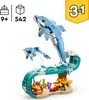 LEGO Creator 3-in-1-Set Meerestiere: Wunderschöne Delfine - Produktbild-Vorschau 2
