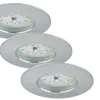Briloner LED Einbauleuchten alu 3er-Set 3xLED-Modul/4,8W Produktbild-Vorschau 6