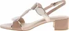MARCO TOZZI Damen Sandale Textil Sandalette Metallic Produktbild-Vorschau 8