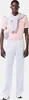 Lacoste L1212 Short Sleeved Ribbed Collar S Couleur Rose Voir les images du produit 19
