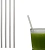 Nachhaltige Edelstahl Strohhalme ( 4 Trinkhalme + 1 Produktbild-Vorschau 1