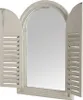 Miroir mural design fenêtre avec volets, shabby chic Voir les images du produit 4