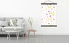 MuchoWow® Textilposter Banane - Erdbeere - Aquarell 120x180 Produktbild-Vorschau 3