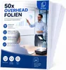 50 fogli trasparenti per proiettore, formato DIN A4 – Anteprima dell’immagine prodotto 1