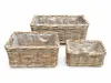 Rattan Pflanzkorb 3er Set Kubu Natural – rechteckig mit Produktbild-Vorschau 4
