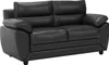 Couchgarnitur 3+2 - Kunstleder - Schwarz - MANOA Produktbild-Vorschau 4