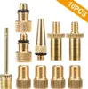 Bike Valve Adapter Set Fahrrad Reifen Ventil Konverter Kit Produktbild-Vorschau 1
